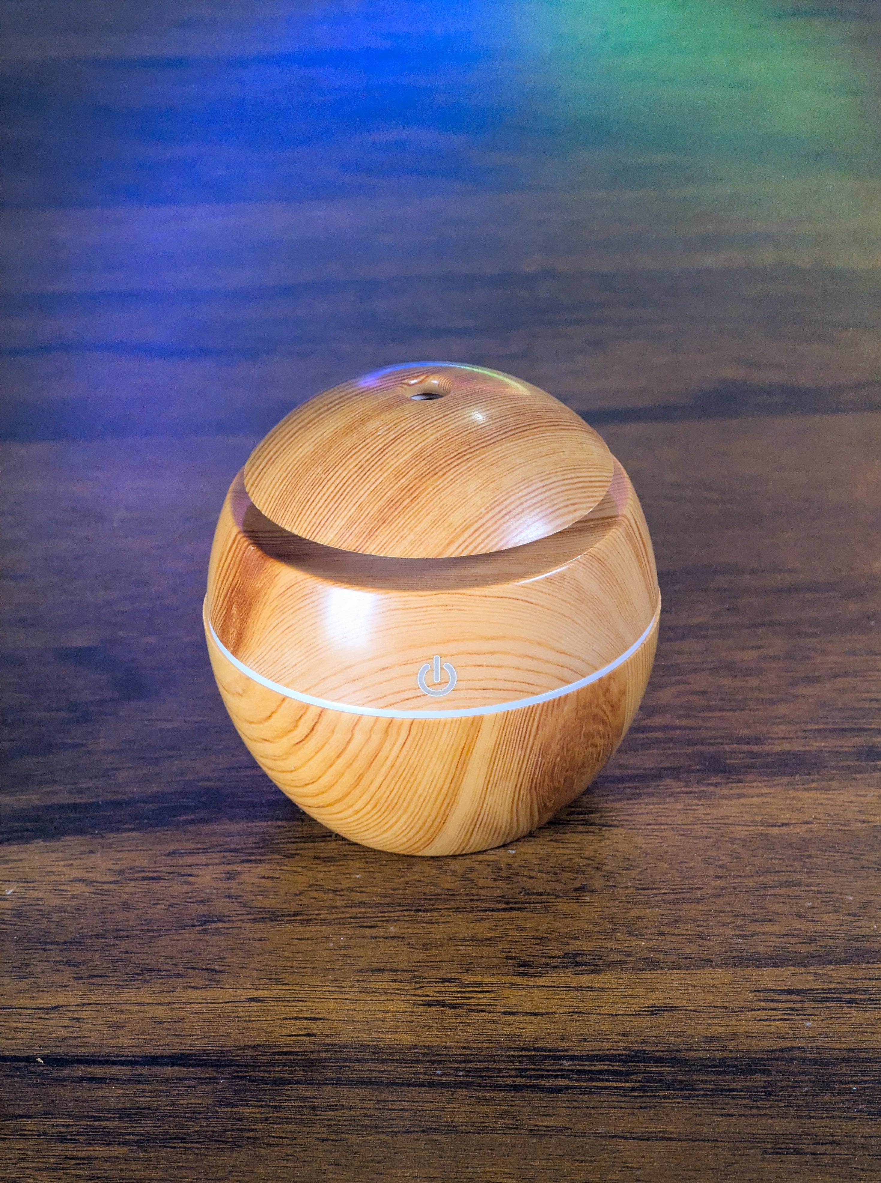 Wooden Ball Humidifier Touch Sensor Diffuser