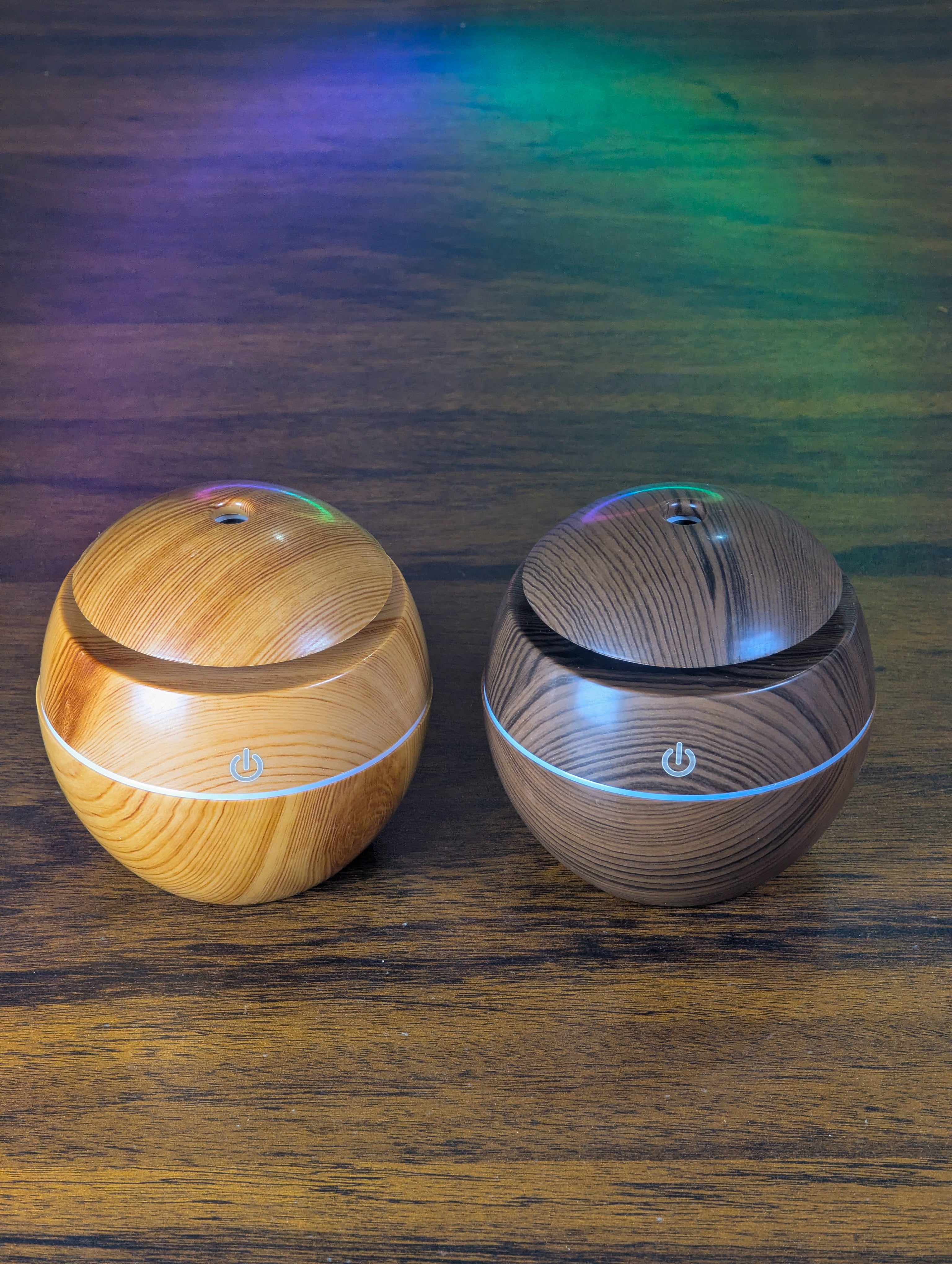 Wooden Ball Humidifier Touch Sensor Diffuser