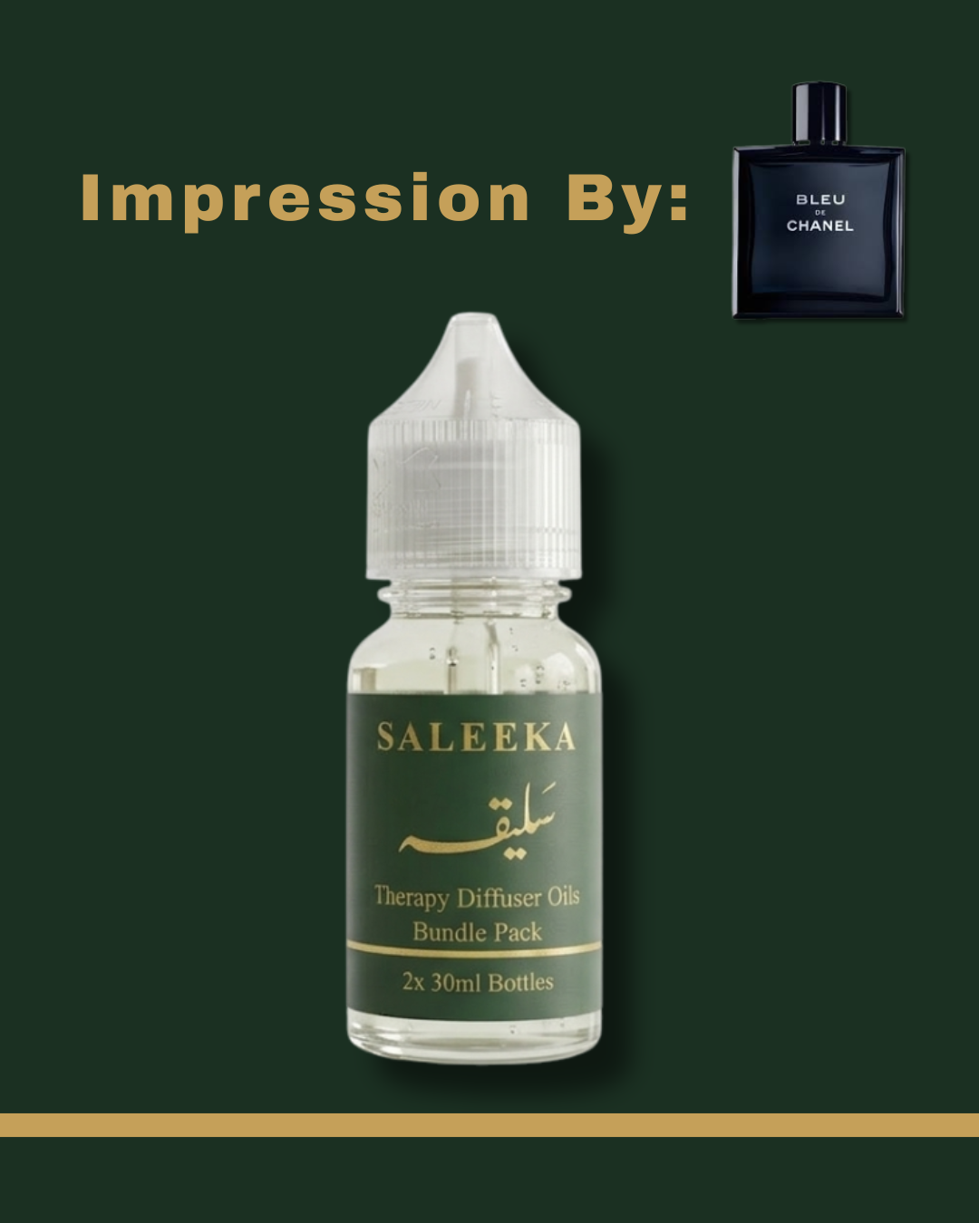 Designer Oil Perfume Diffusers (2x Bundle)