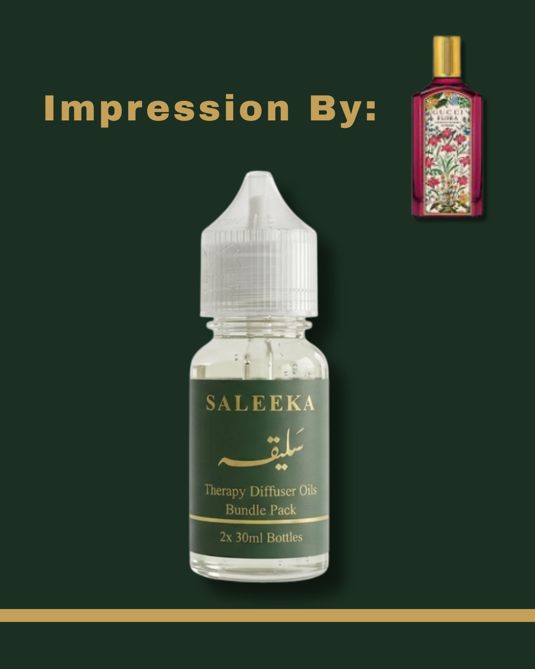 Designer Oil Perfume Diffusers (2x Bundle)