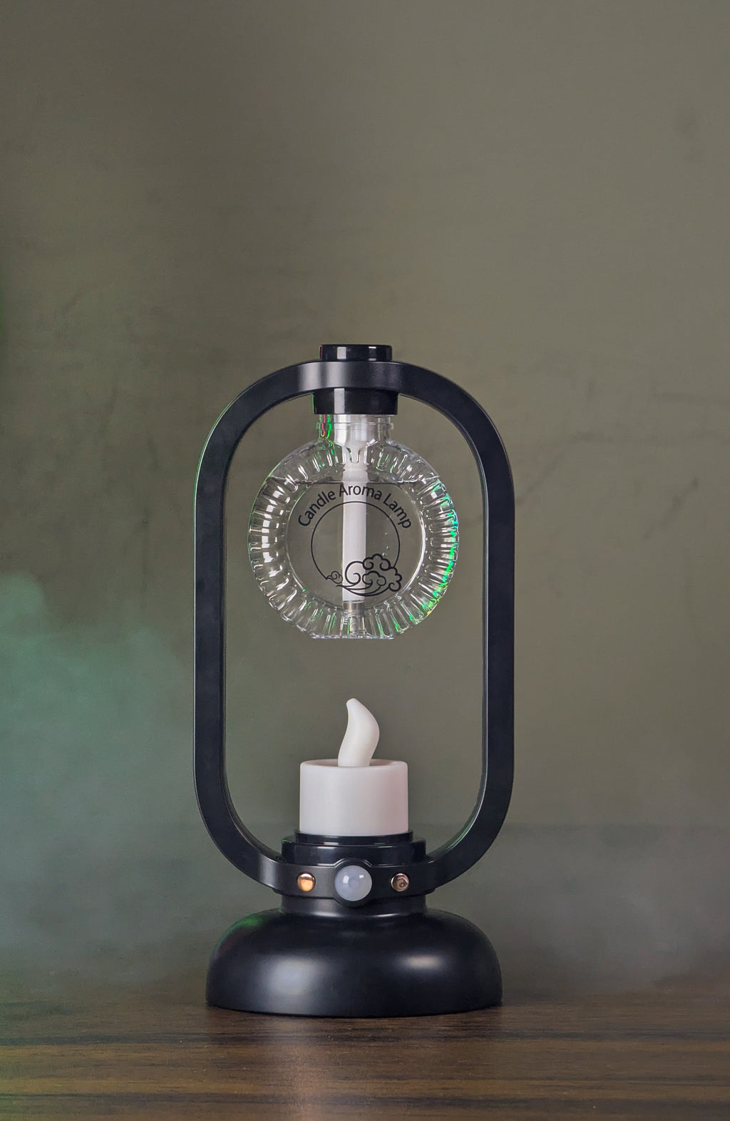 Candle Lamp Humidifier + Wall Hanging for Night (Rechargeable)