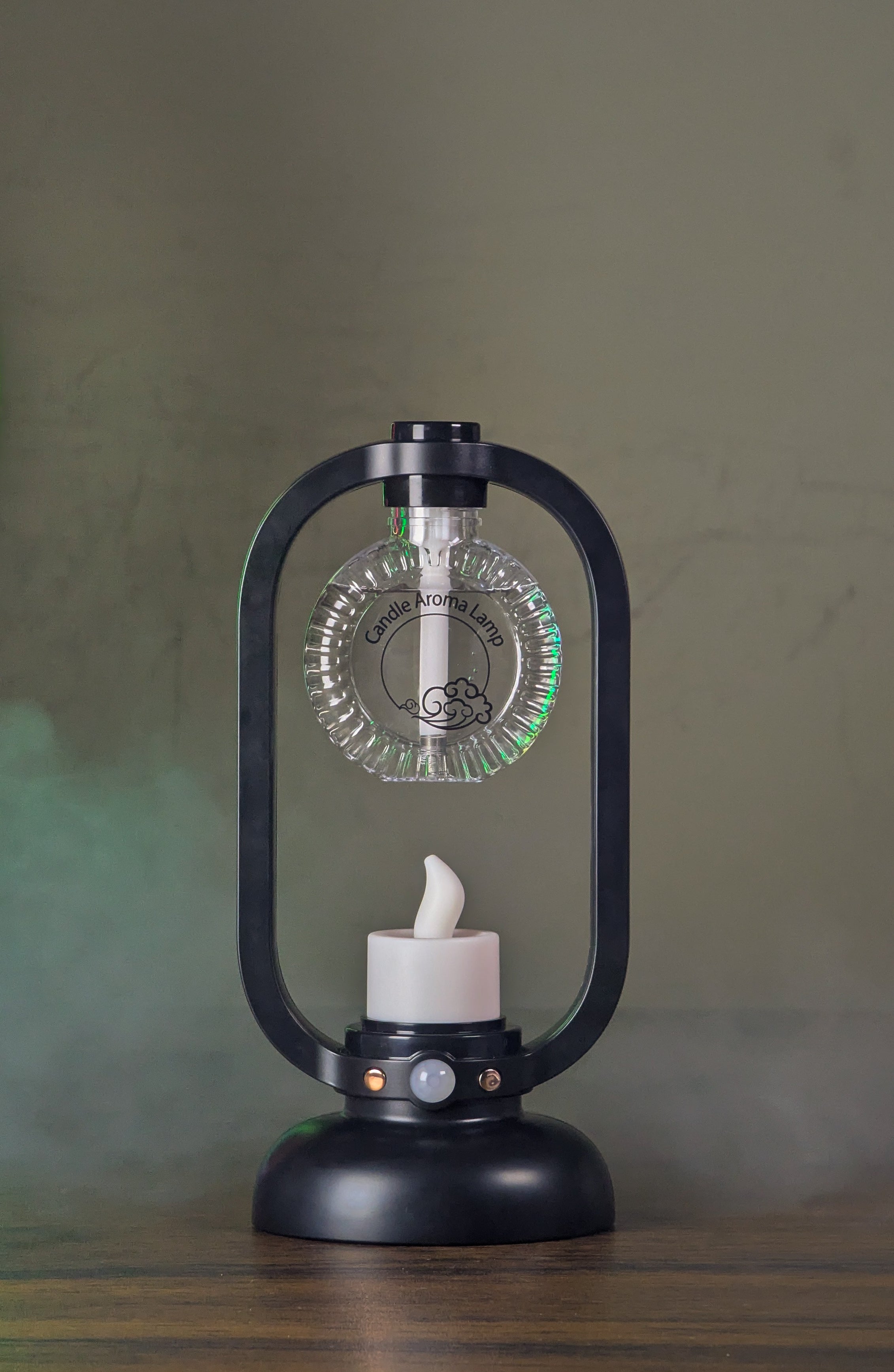 Candle Lamp Humidifier + Wall Hanging for Night (Rechargeable)