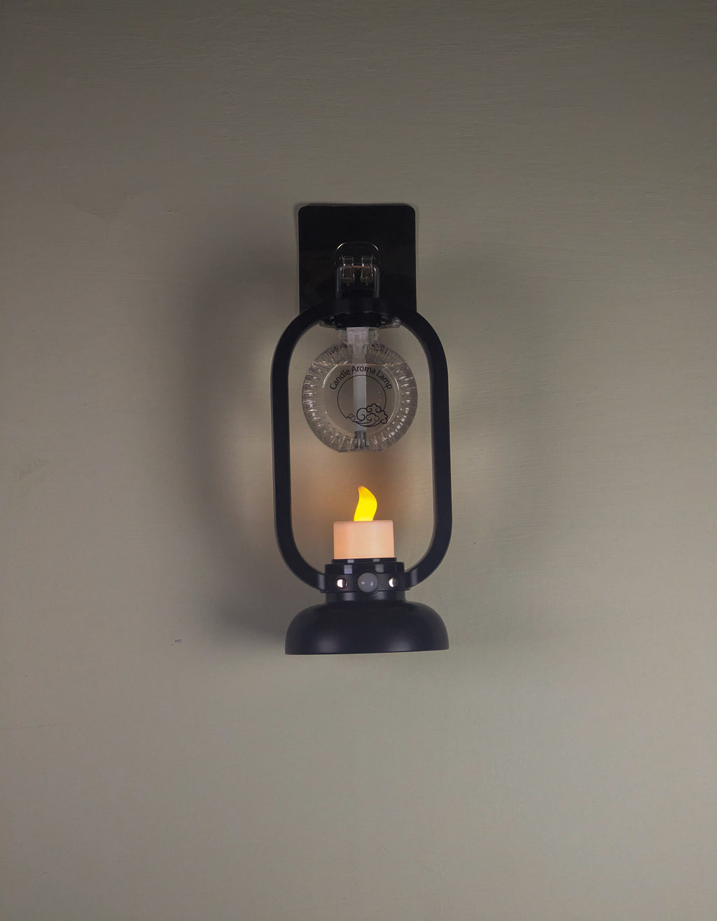 Candle Lamp Humidifier + Wall Hanging for Night (Rechargeable)
