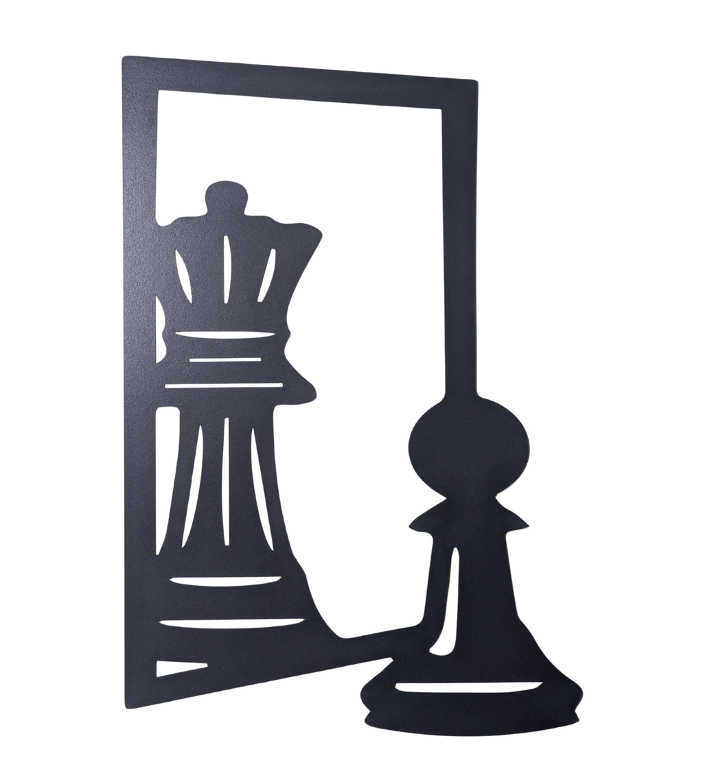 Checkmate | The Strategist’s Silhouette Wall Decor (x1)