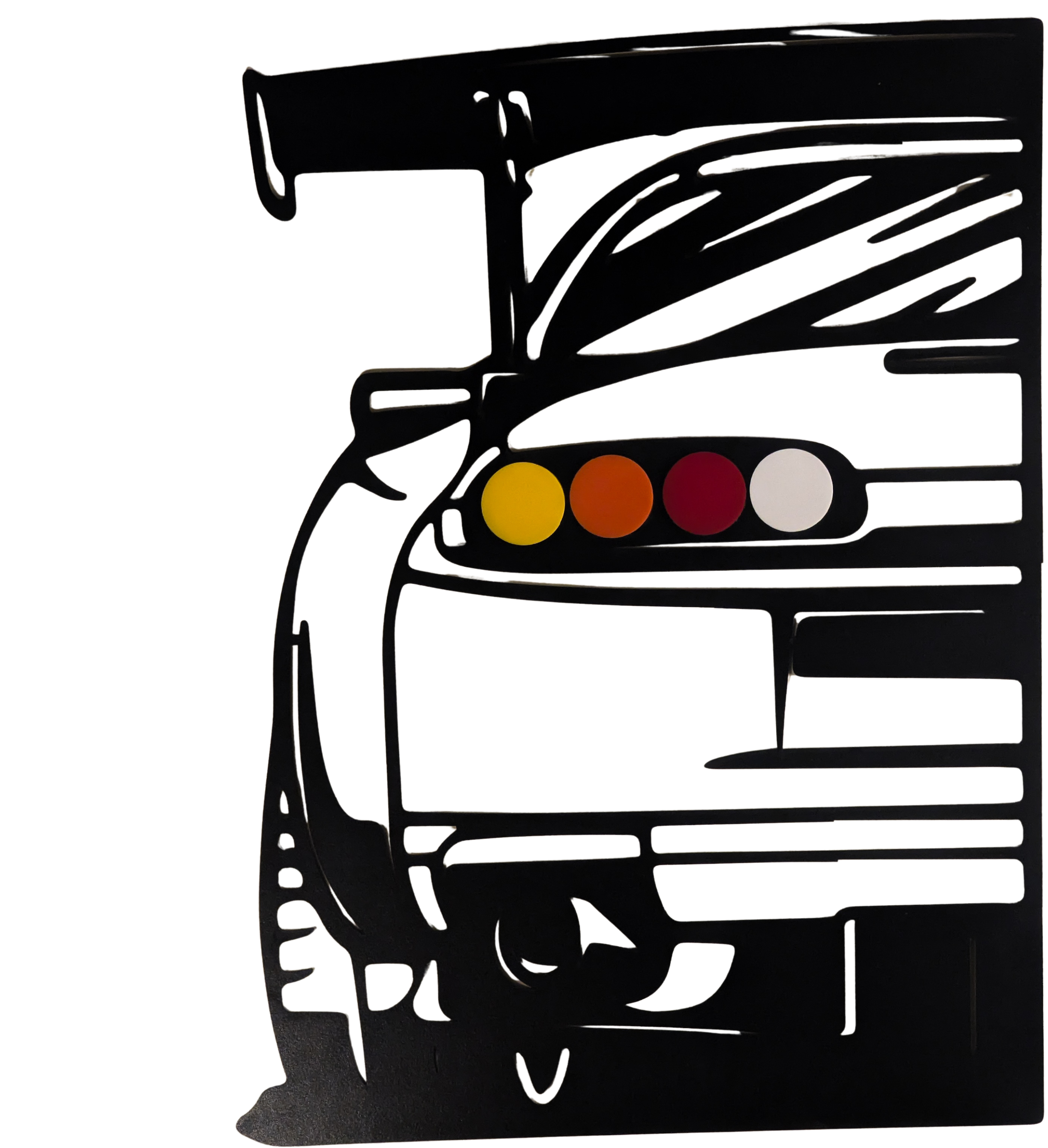 Supra A80 JDM Heritage | Prestige Silhouette Wall Art (x1)