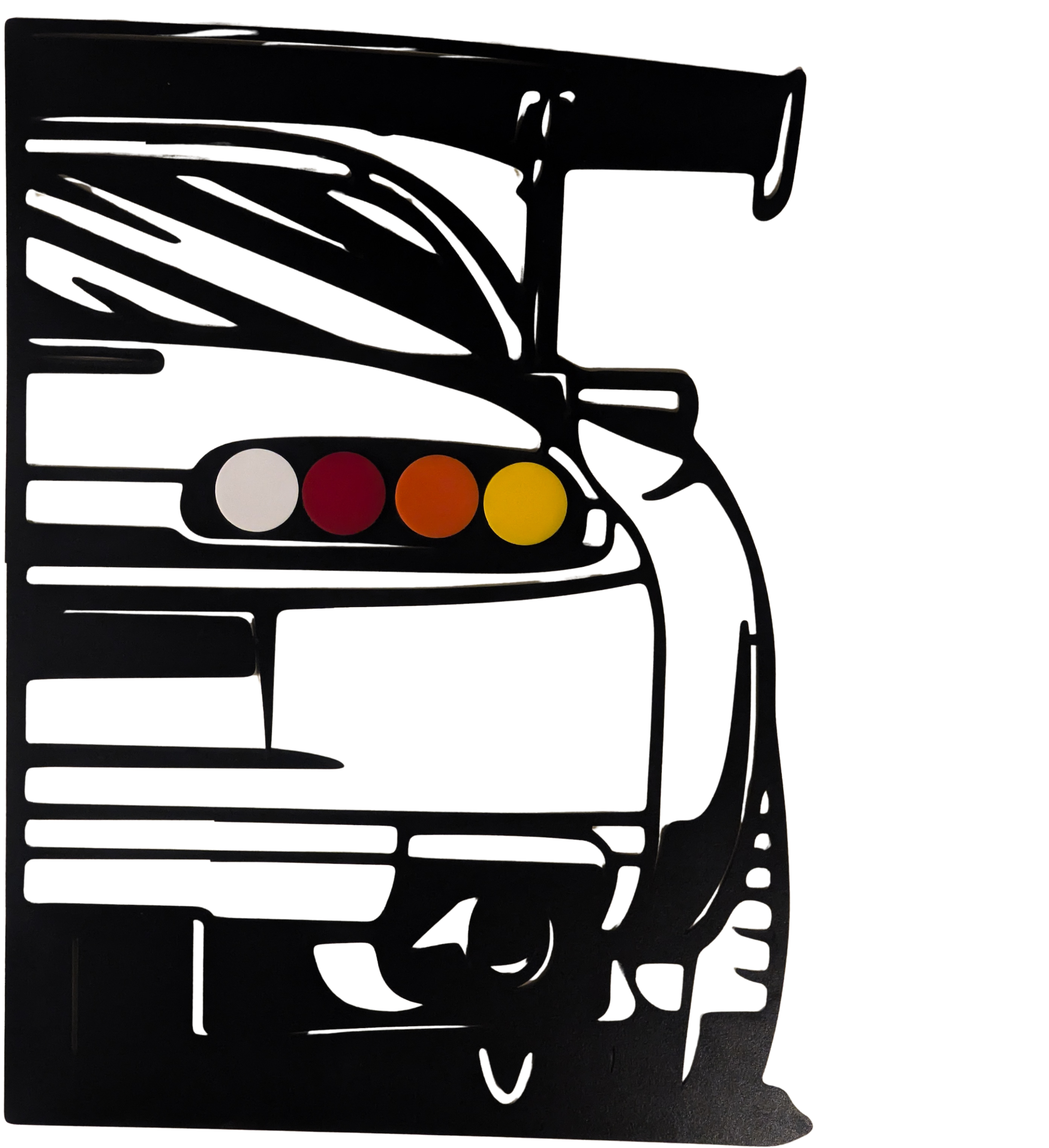 Supra A80 JDM Heritage | Prestige Silhouette Wall Art (x1)
