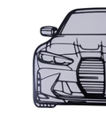 BMW M5 Competition Front Wall Art (x1)