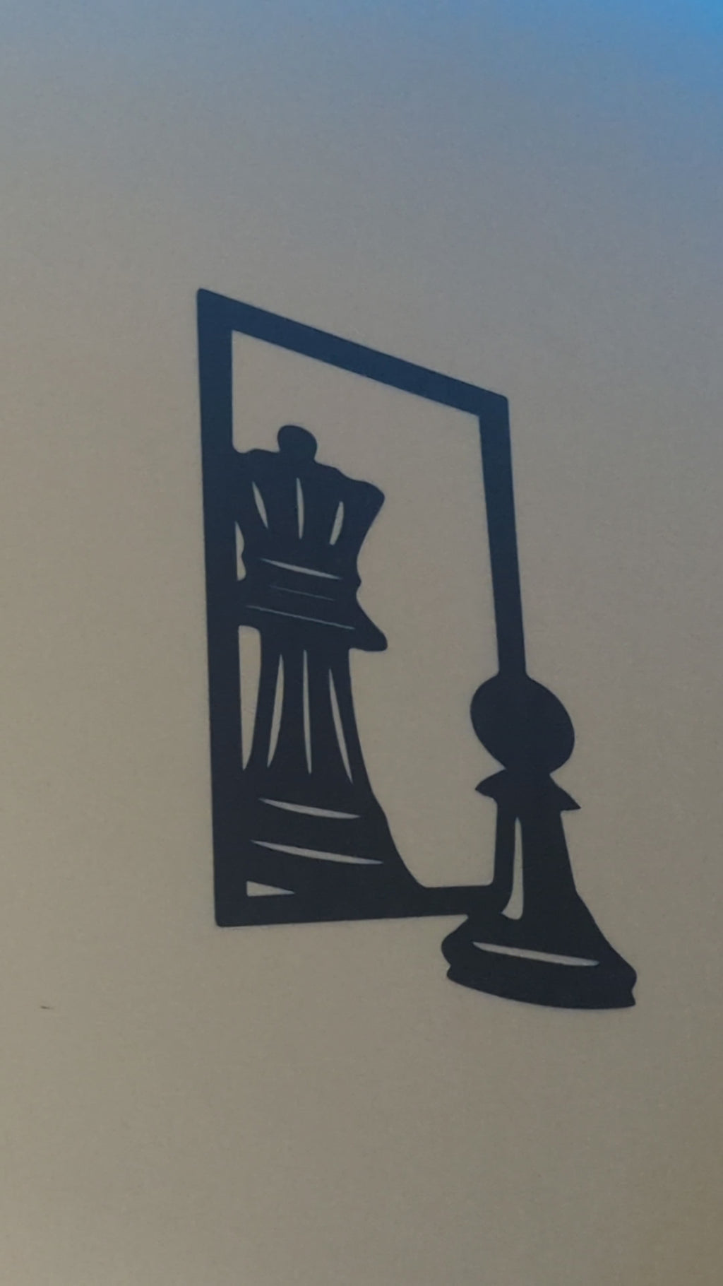 Checkmate | The Strategist’s Silhouette Wall Decor (x1)