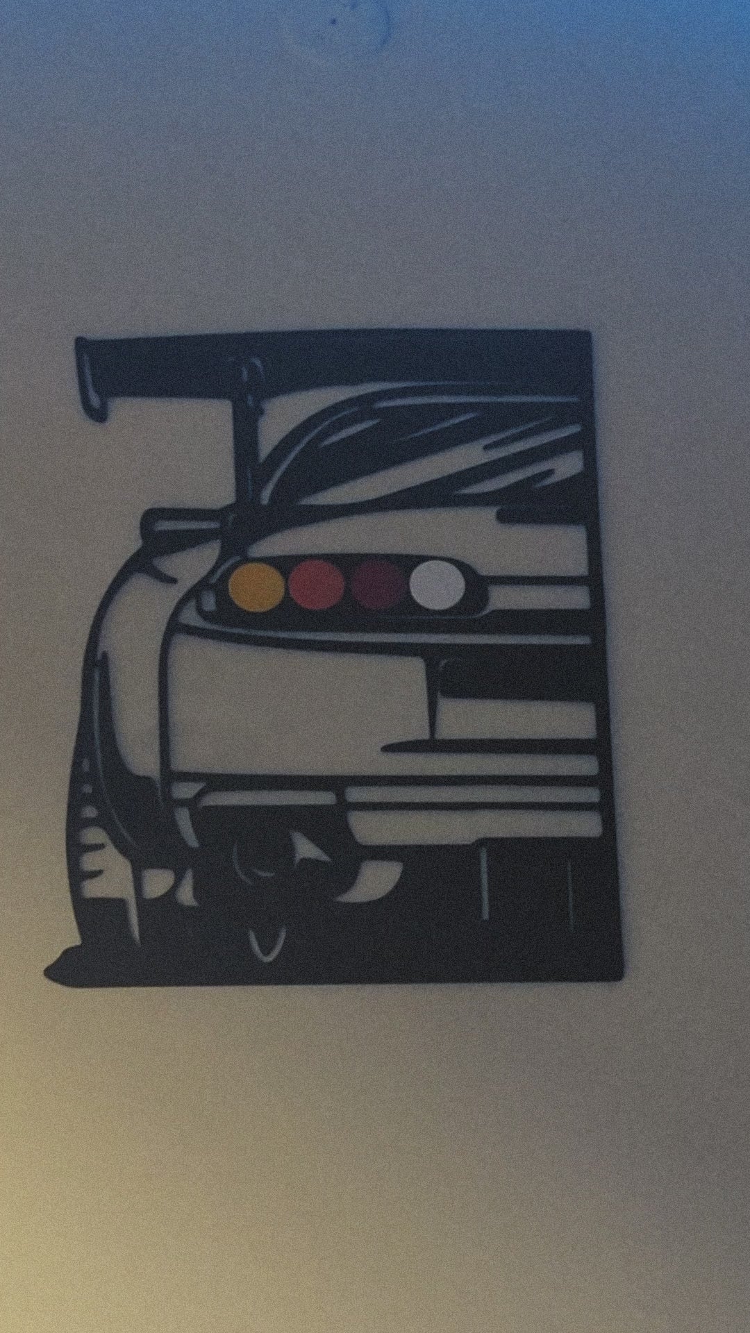 Supra A80 JDM Heritage | Prestige Silhouette Wall Art (x1)