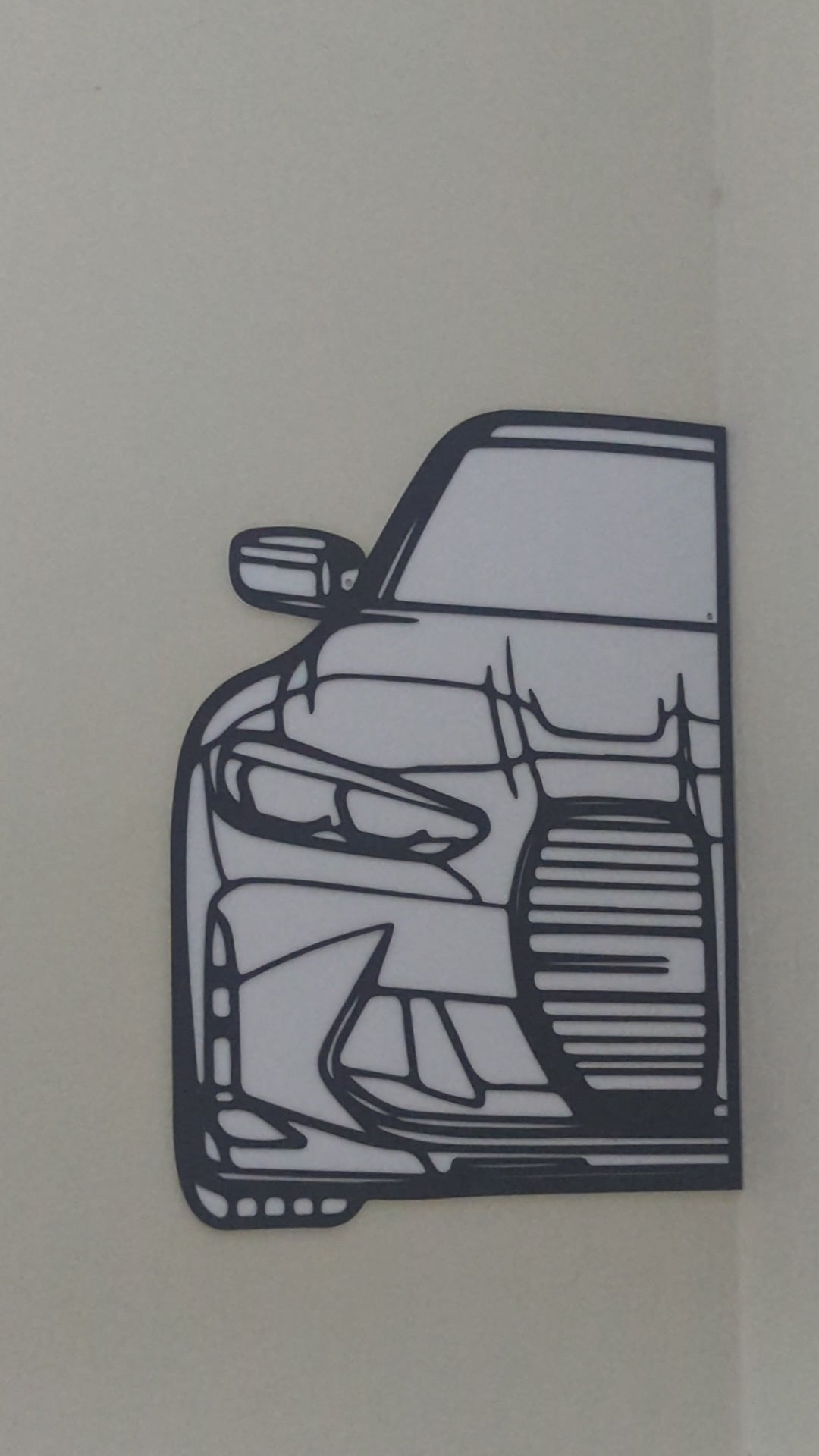 BMW M5 Competition Front Wall Art (x1)